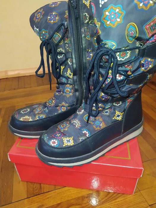 Сапоги зимние, р. 35,22см