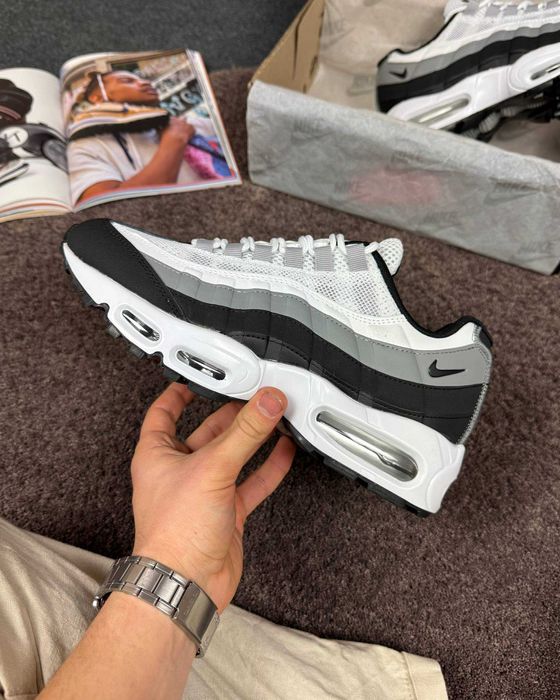 !SALE! Nike Air Max 95 White Black 41 42 43 44 45 46 найк айр макс