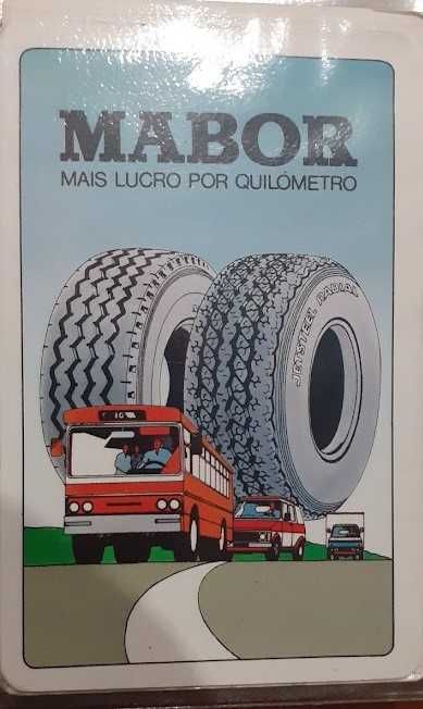 Calendários Mabor, Castrol, Shell, Tudor e Dunlop