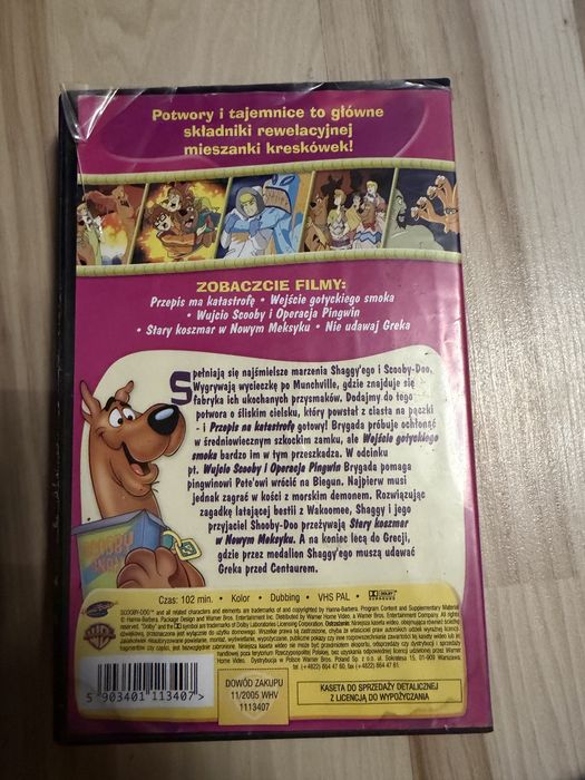 Co nowego u scoobe-doo? „czesc 6” VHS