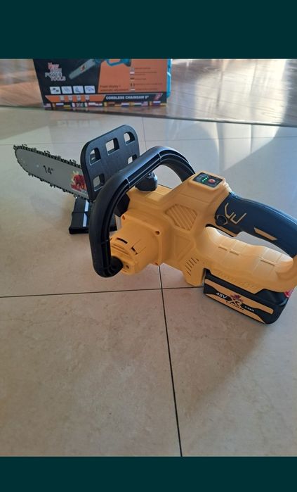 Piła akumulatorowa 14 cali  Bull Tech 2x akumulator 5ah