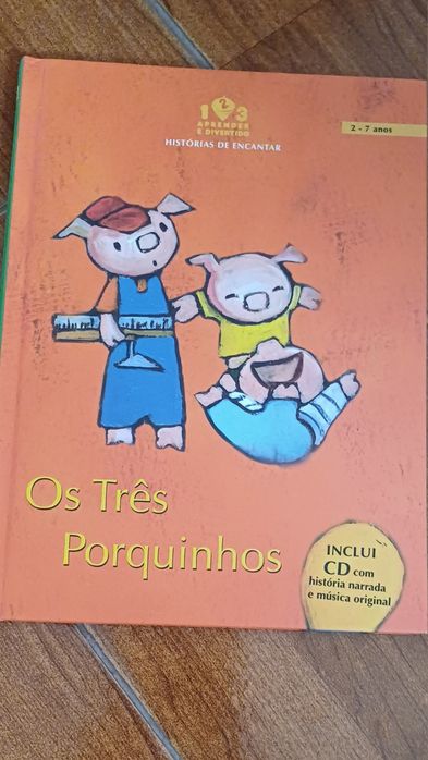 Histórias de Encantar, Coleção 123 Aprender é Divertido. Dos 2 aos 7 anos.  1,50€ Cada