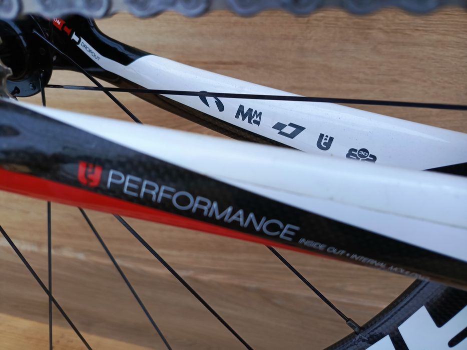 Rower czasowy Felt B14 carbon Ultegra Rotor koła Supra RC58 61cm tt!