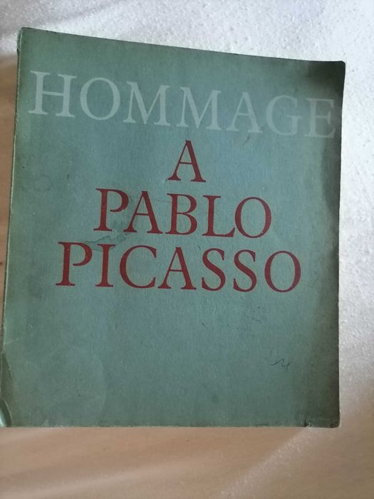 Raro Livro Homenage a PABLO PICASSO France 1966 Desrnas Ilustrações c/ 510 Páginas