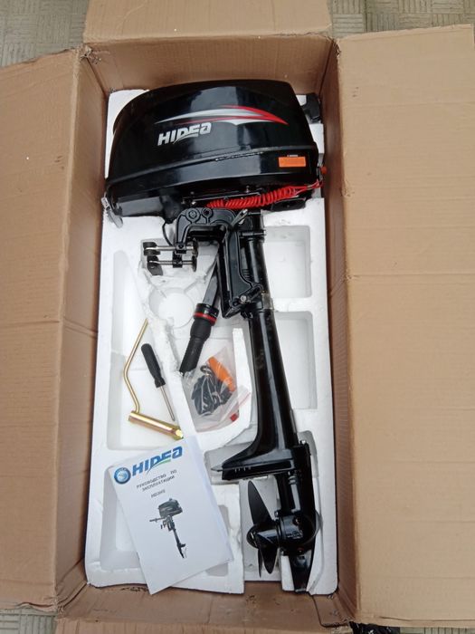 Лодочный мотор HideaHD3HS двухтактный новый самовывоз