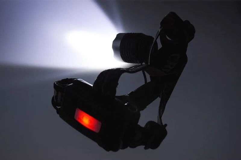 Якісний налобный фонарь LED Headlight зі зумом акумуляторний + 2 АКБ