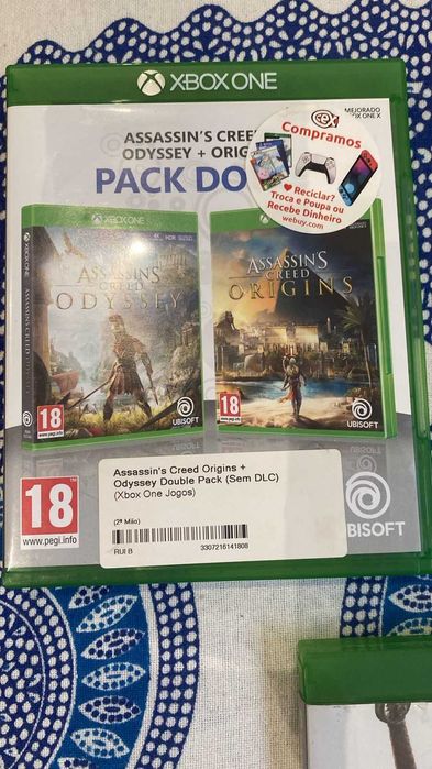 Assassin's Creed Odyssey + Origins Double Pack - Xbox One64172217468417120