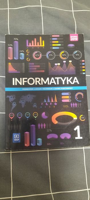 Książka z informatyki dla 1 klasy szkoły średniej