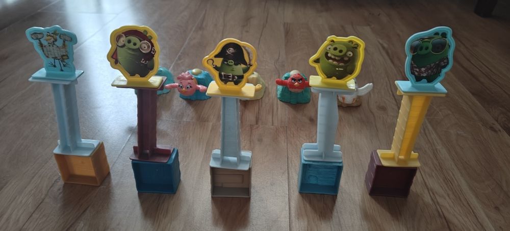Zabawki figurki wyrzutnie Angry Birds