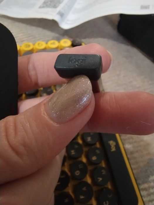 Logitech POP Keys черно-желтая