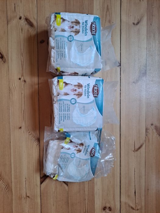 Pieluchy dla psów samców Trixie M-L 46-60 cm Zestaw 25 sztuk