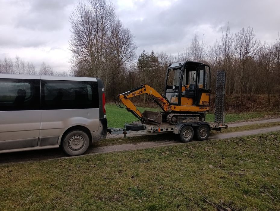 Usługi minikoparka wywrotka