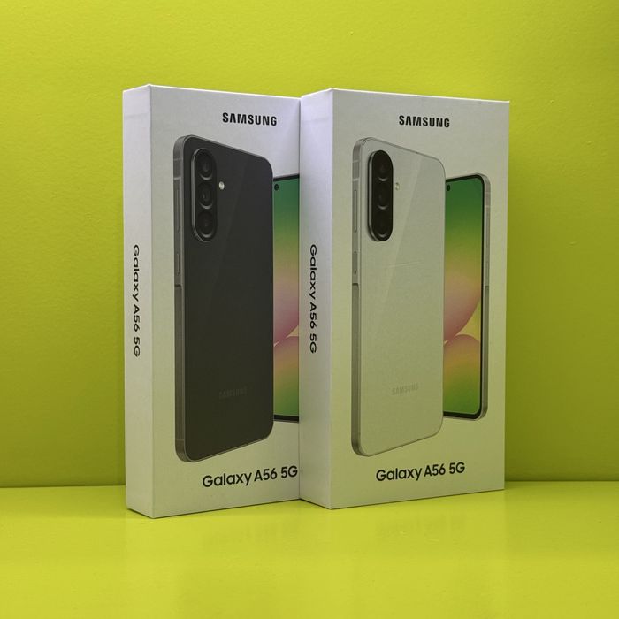 SKLEPFONIK • Samsung A56 5G 8/256GB Graphite lub Lightgray