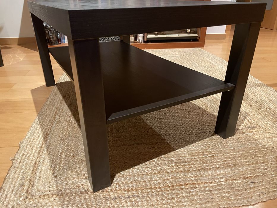 Movél TV ou mesa de centro ikea castanho-preto 90x55x45cm