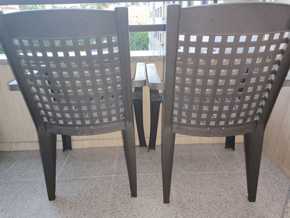 Cadeiras de Exterior Lindíssimas e Confortáveis -Material de Qualidade