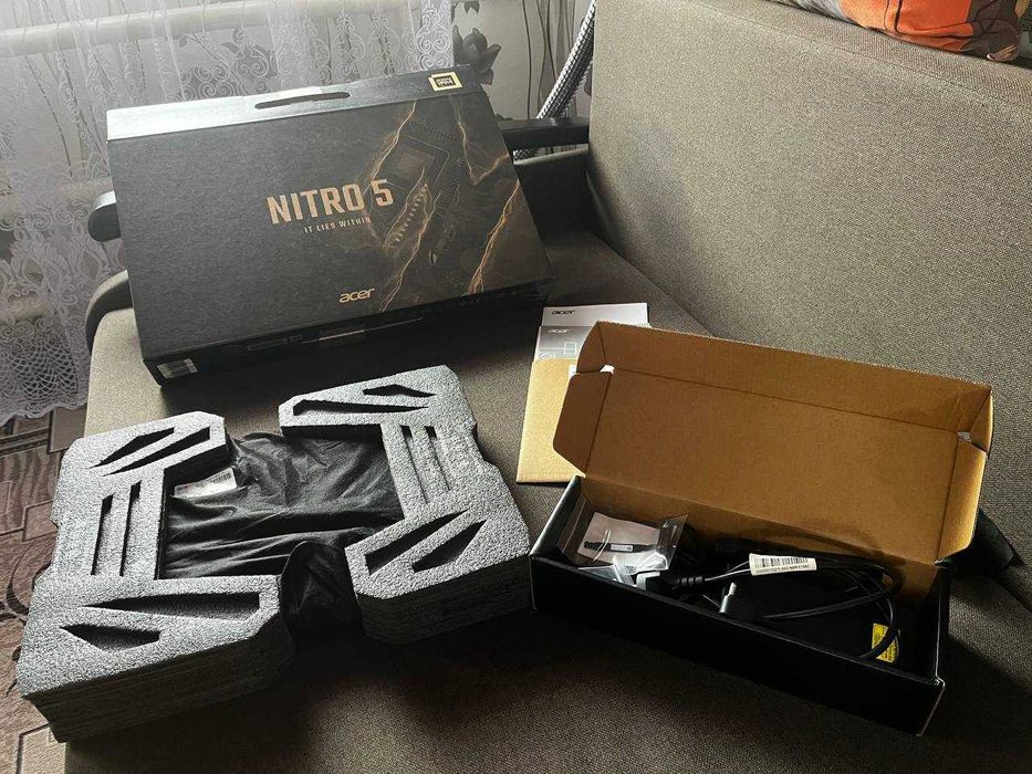 Ноутбук ігровий Acer Nitro 5 AN515-58 (NH.QFHEU.004) Obsidian Black: 34 ...