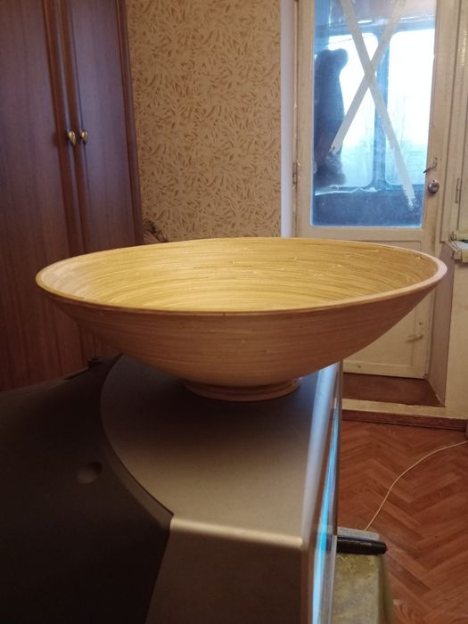 Миска натур.бамбук Niklas(JYSK)