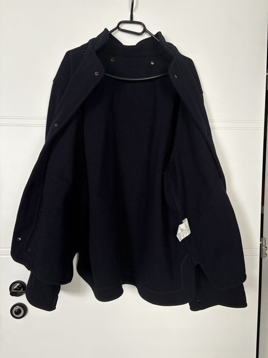 Kurtka wełninana męska Stone Island granatowa L