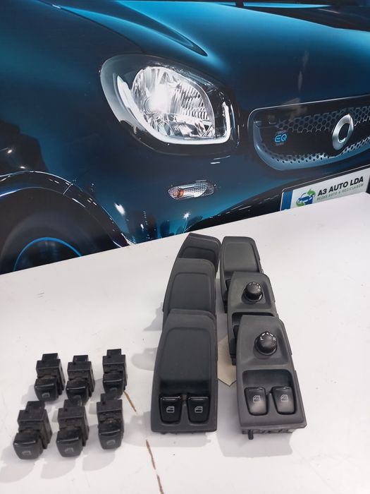 Botões vidros Smart Fortwo 451 3G