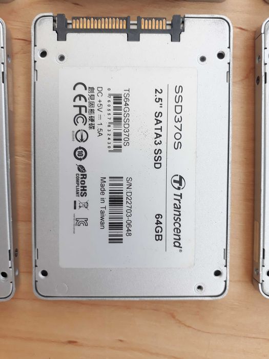 SSD накопичувач Transcends SSD230, SSD370 128GB, 64GB, 32GB SATA