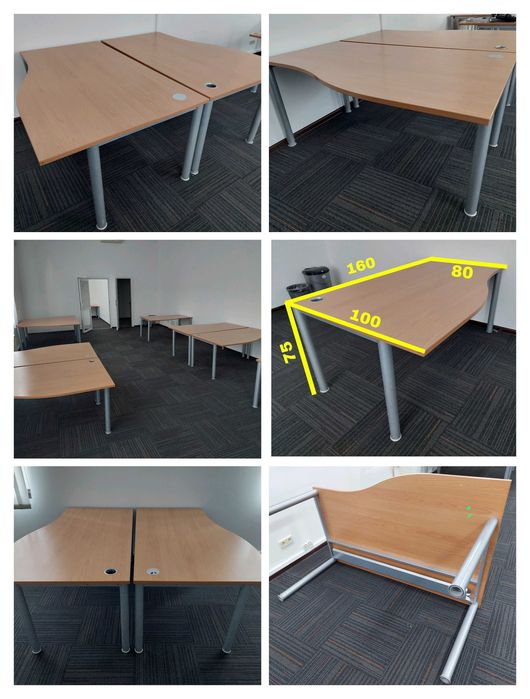 Письменные столы в отличном состоянии. 7 шт.