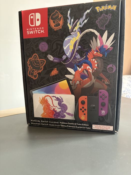 Nintendo Switch Oled Pokemon Scarlet & Violet edition