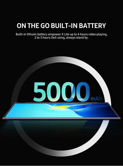 Monitor com teclado para telemóvel .