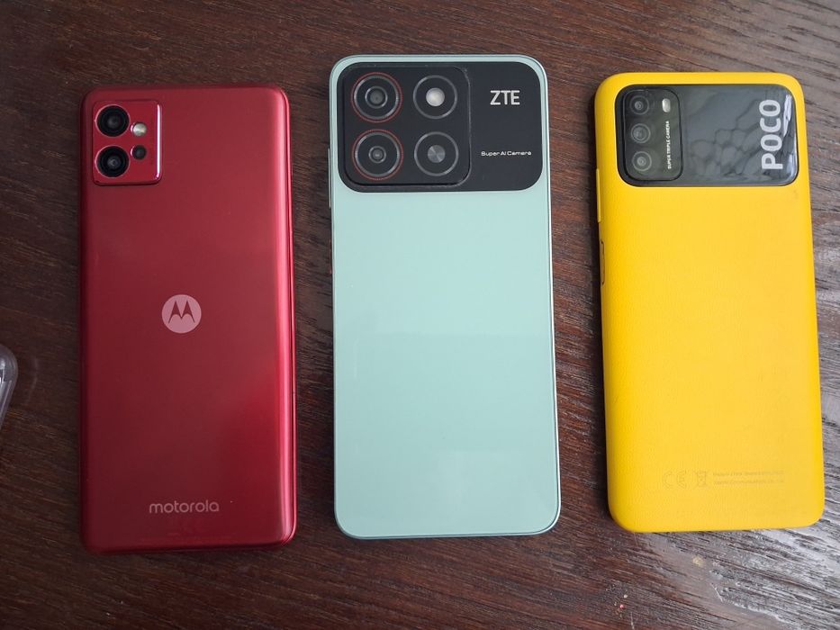 Moto g32 6/128 zte a35 4/64 poco m3 4/128