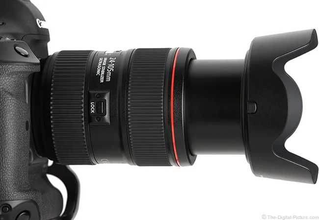 Objectiva CANON - EF 24-105 / L / IS / USM
