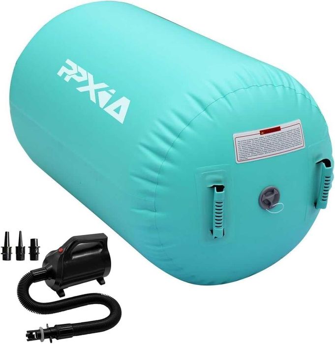 Wałek Gimnastyczny 100x80cm Air Roll Roller Akrobatyczny + Pompka