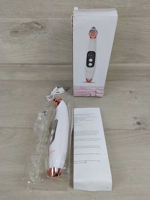 Skin Glow Odkurzacz do usuwania zaskórników