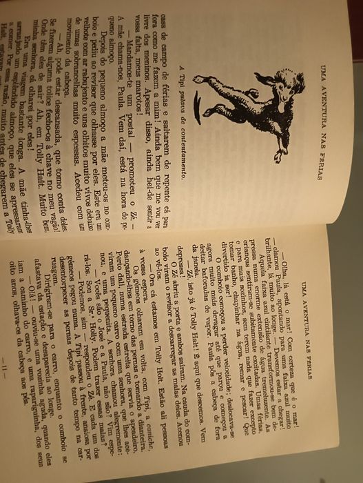 Uma Aventura nas Férias de Enid Blyton; Dom Quixote, 1985 -como novo