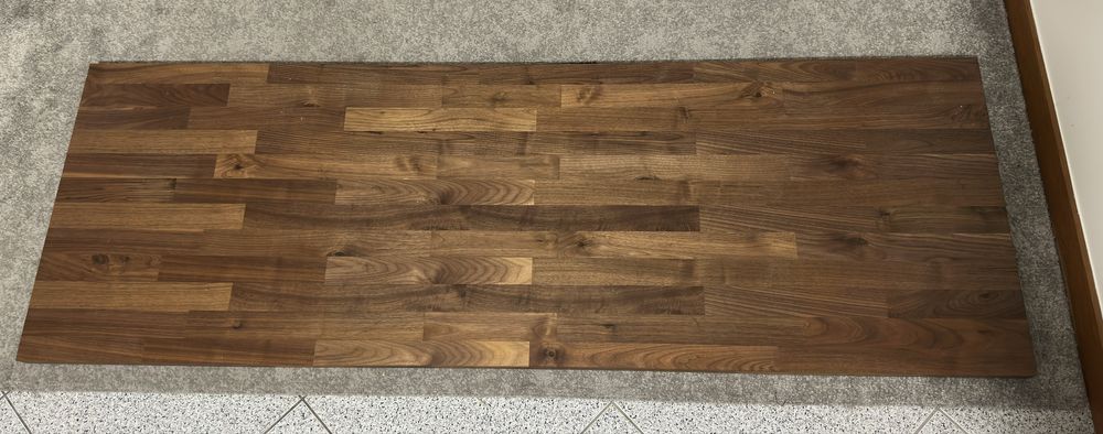 Tampo IKEA Karlby em nogueira