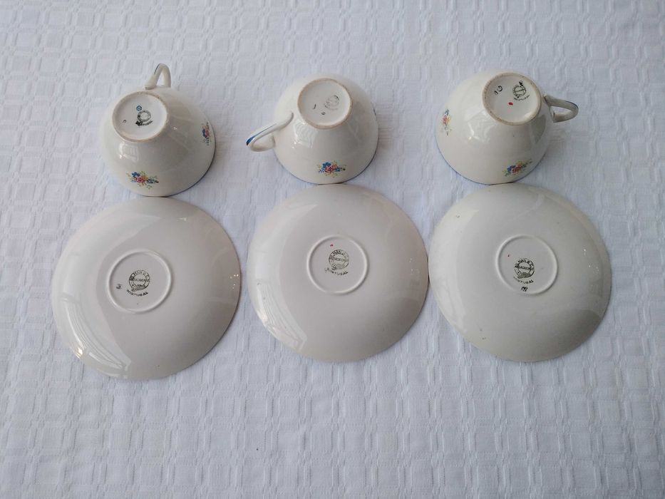 Chávenas de Chá com Pires Sacavém