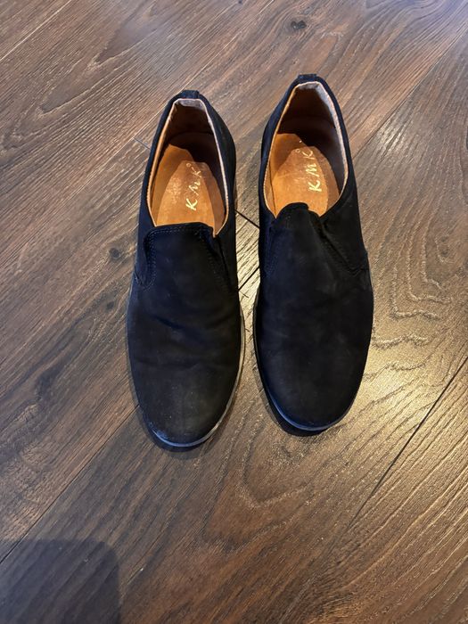 Buty chłopięce rozmiar 33 skórzane zamsz skóra do I Komunii garnituru