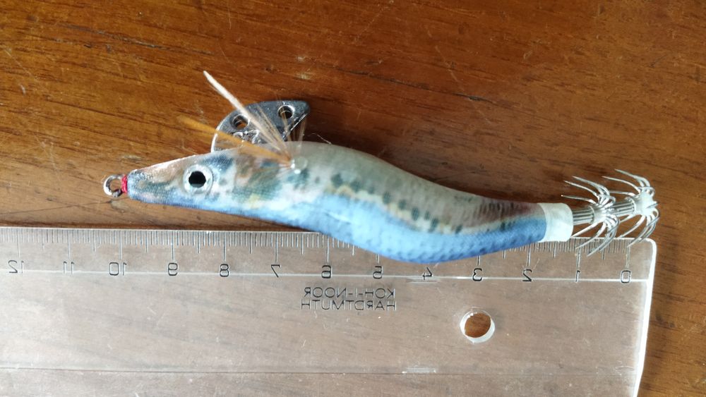 Toneira para pesca do choco e lula