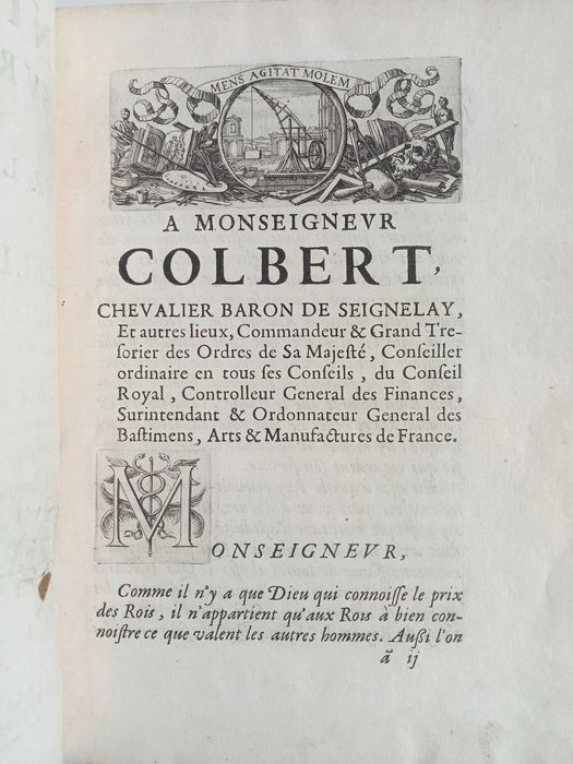 1.ª Edição sobre os mais excelentes pintores antigos e modernos. 1666.