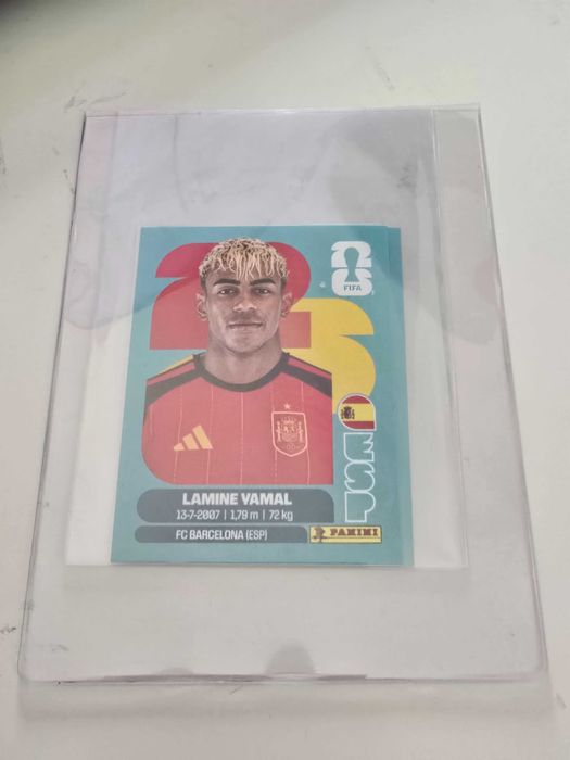 Cromo Lamine Yamal Mundial 2026 Panini