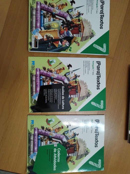 Livros escolares 7 ano