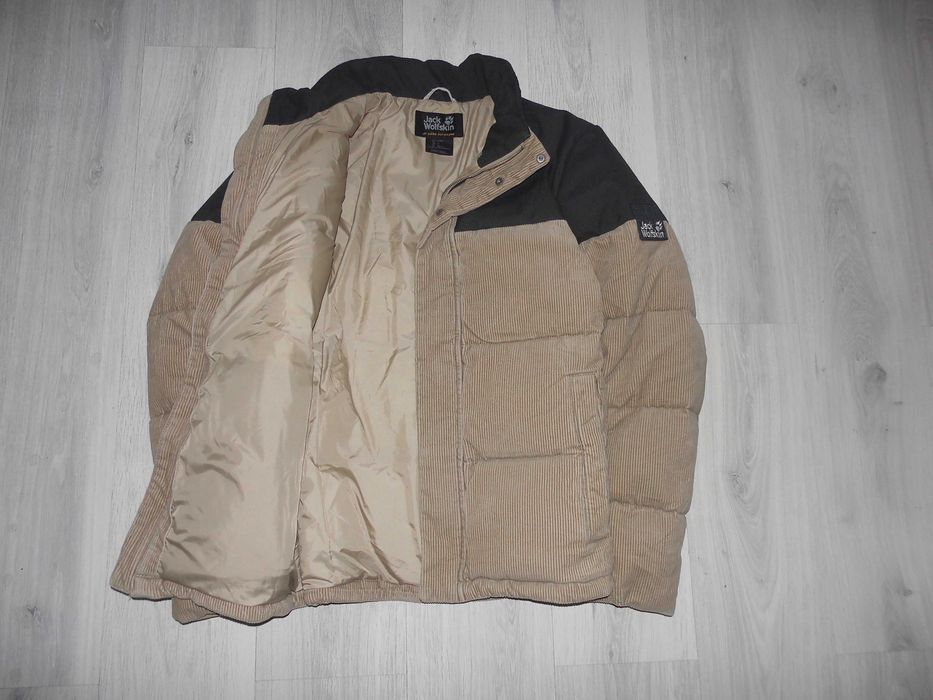 Jack Wolfskin Puffer Corduroy Jacket Kurtka Puchowa L
