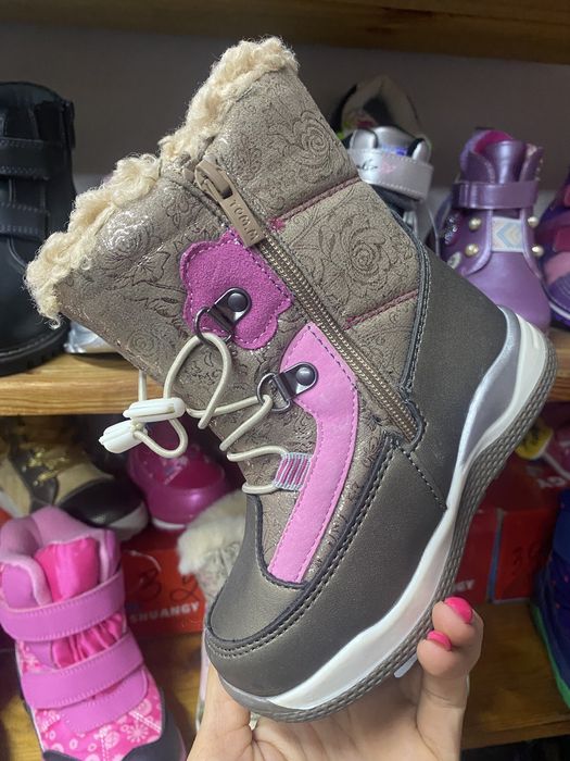 Ботінки для дівчинки зима Том.м 24,25,26