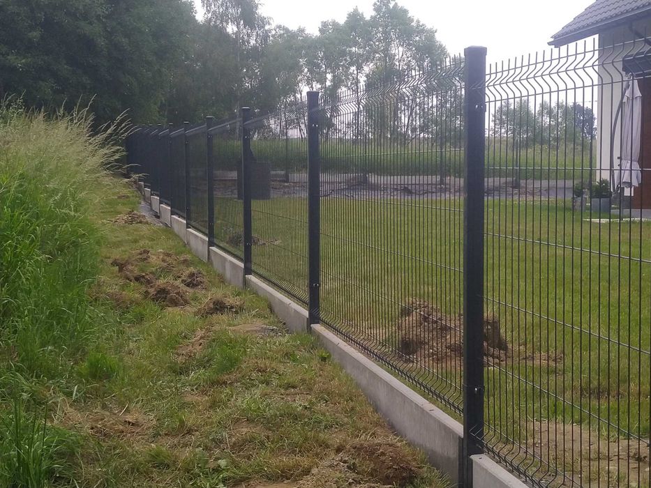 Kompletne Ogrodzenie Panelowe 153cm fi 4mm