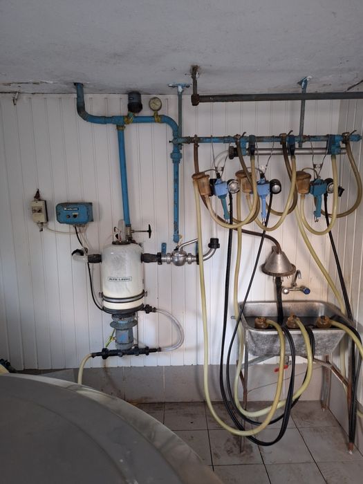 Dojarka przewodową Alfa Laval