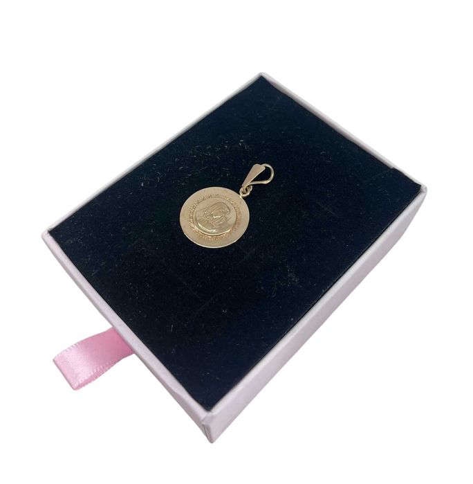 Złota Delikatna Zawieszka Bozia 585 2,01g