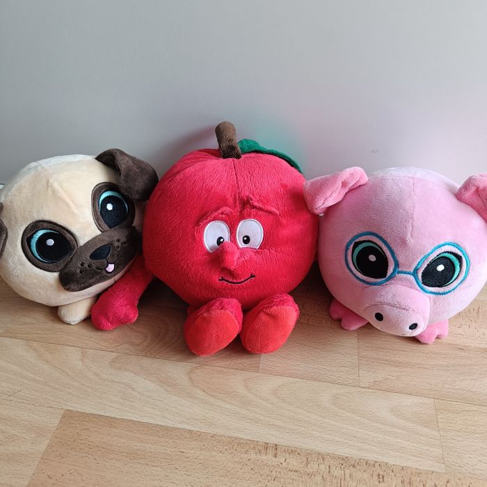 Gang bystrzaków jabłko pies świnka