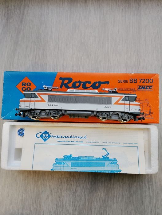 Locomotiva eléctrica Roco BB 7201 SNCF "2600 CP"H0 1/87