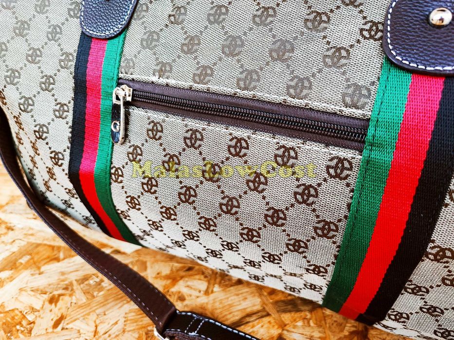 Saco / Mala Viagem NOVOS - Padrão GUCCI - Excelente Qualidade
