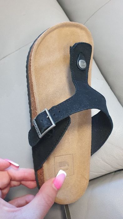 Klapki ze skóry G Star Raw nowe 38