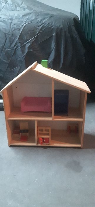 Casinha de madeira para meninas brincar