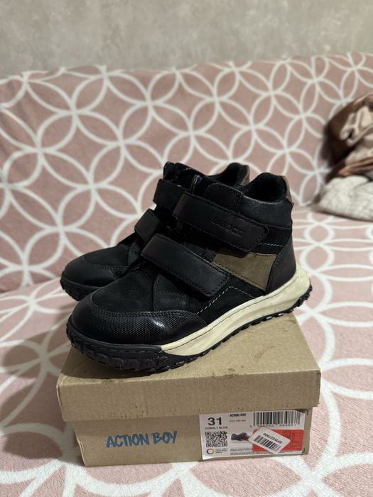 Чоботи демі на хлопчика 31 розмір б/у, ботинки на мальчика 31 р